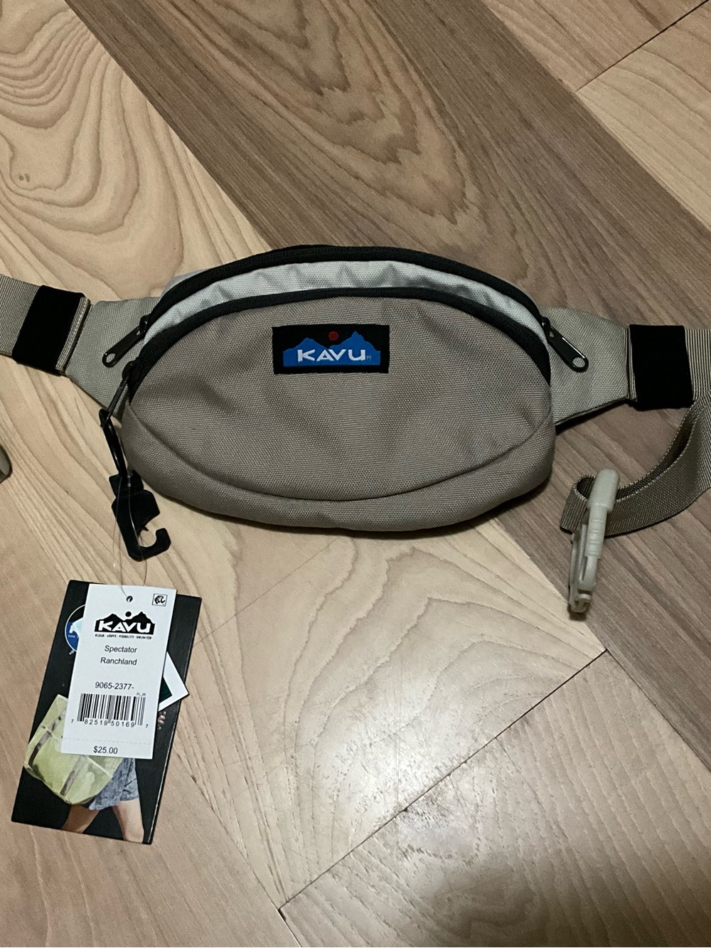 Kavu Tan Ranchland Waist Bag NWT